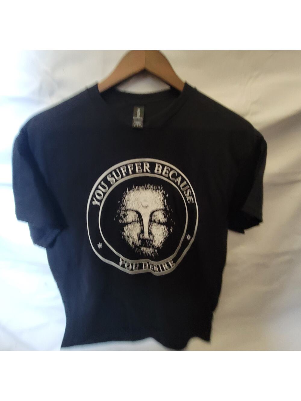They Suffer Because you desire band t shirt  medium